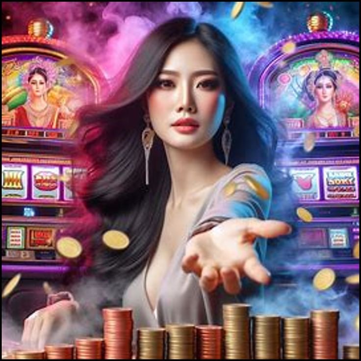 Grand Lotto slot game lobby displayed on a mobile phone screen
